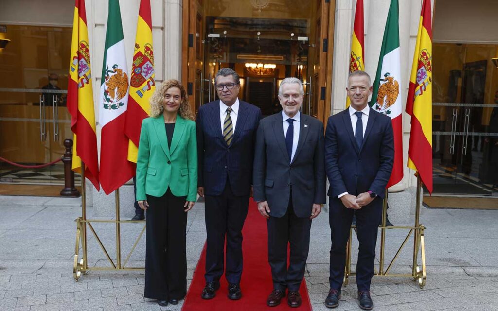 Legisladores se reúnen para impulsar relación México-España