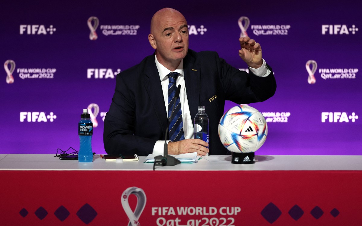 'Me siento gay', así intentó empatizar presidente de la FIFA ante críticas a Qatar