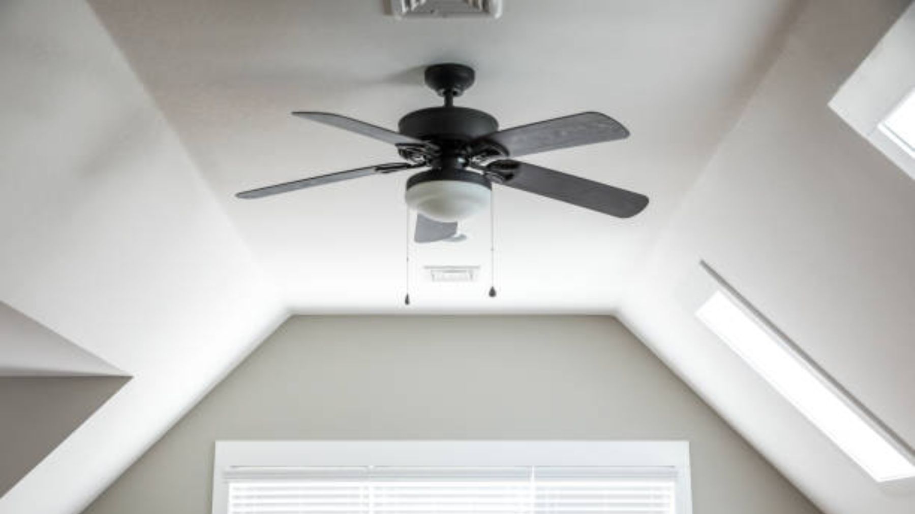 No volverás a pasar frío si tienes un ventilador de techo en tu casa
