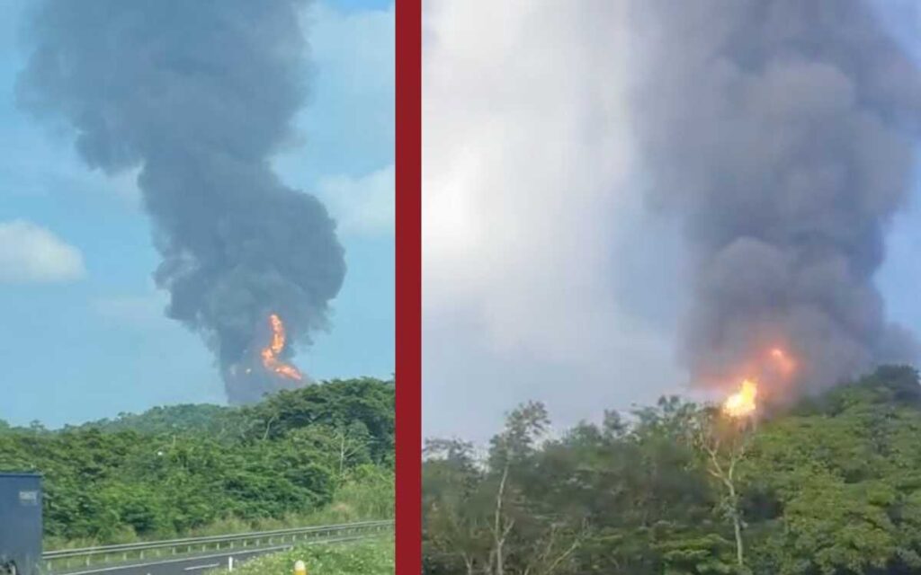 Once lesionados en Veracruz tras explosión por gas etano