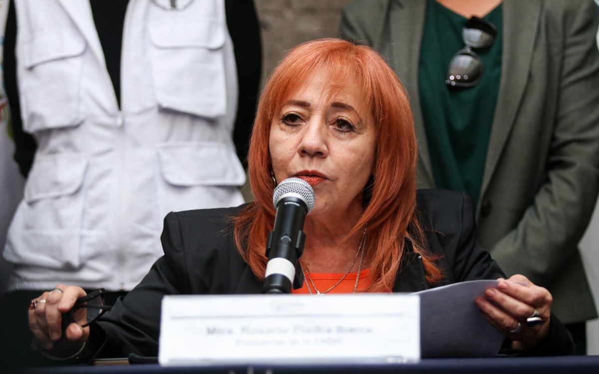 Pronunciamiento de CNDH al INE es interpretación política de Rosario Piedra Ibarra: Consejero