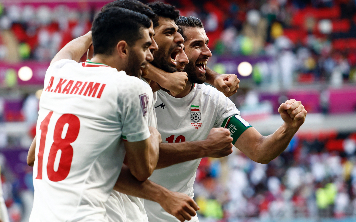 Qatar 2022: Irán sorprende a Gales con doblete en el agregado | Tuit