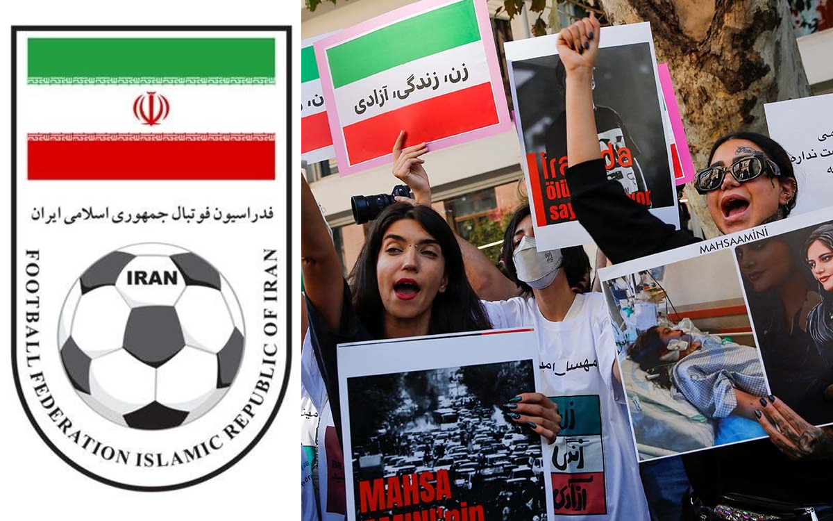 Qatar 2022: La Selección de Irán no quiere hablar más de los derechos de las mujeres en su país