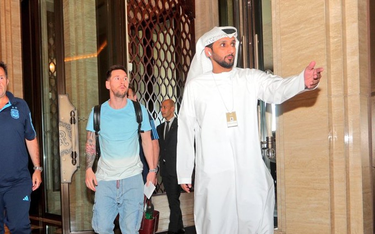 Qatar 2022: Reporta Leo Messi con la Albiceleste en Abu Dabi | Tuit