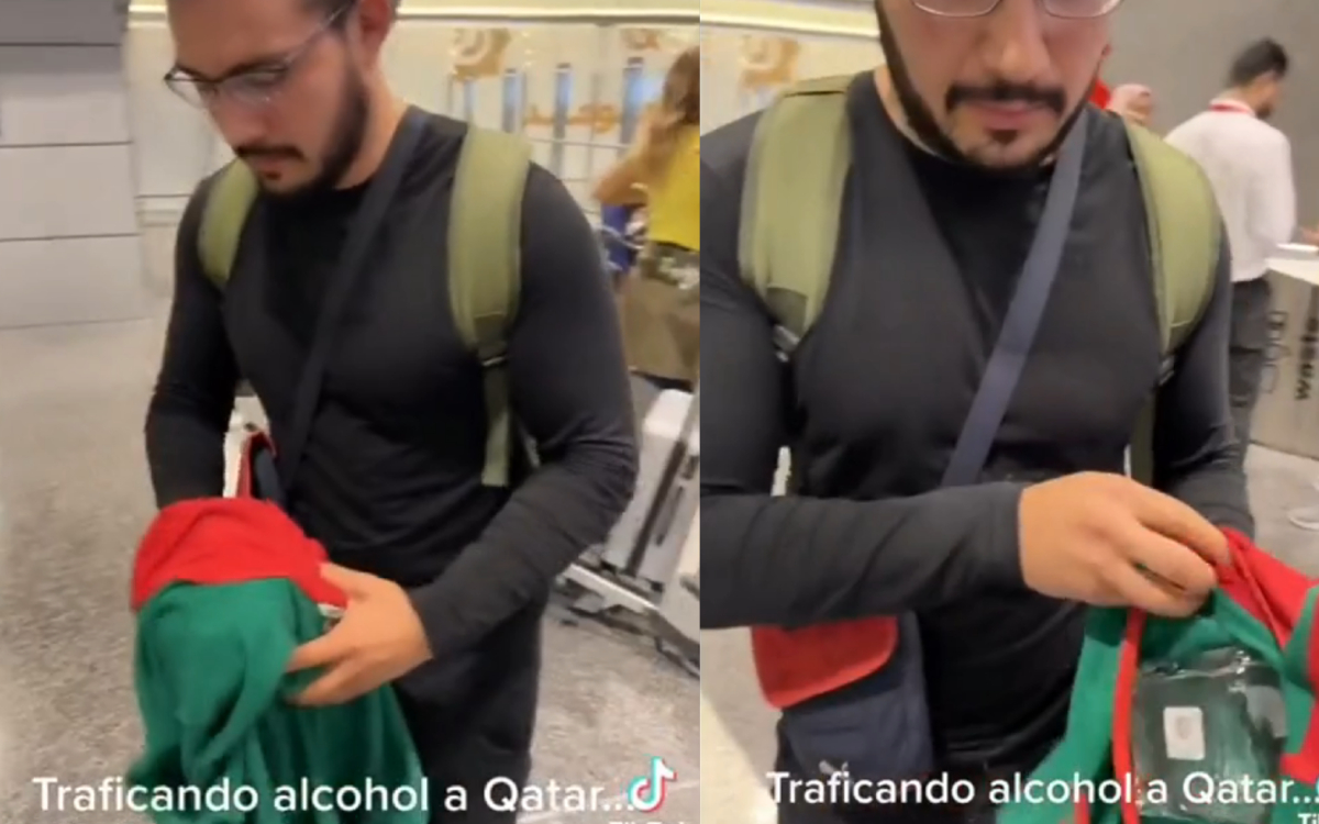 Qatar 2022 | Video: Mexicano presume que ingresó alcohol ilegalmente al país