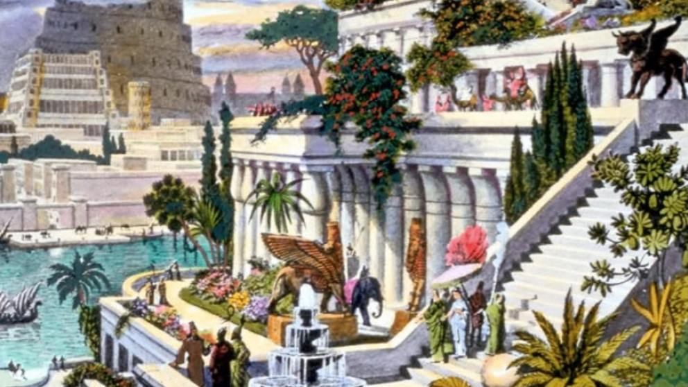 Qué son los Jardines Colgantes de Babilonia
