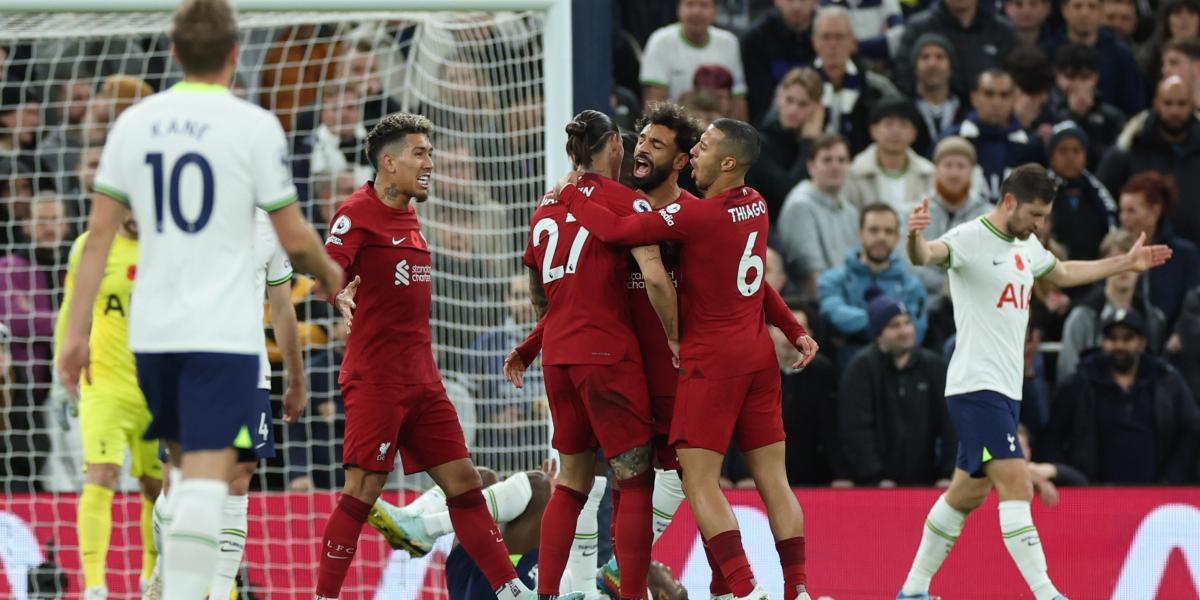 Salah bigolea y el Liverpool tumba al Tottenham