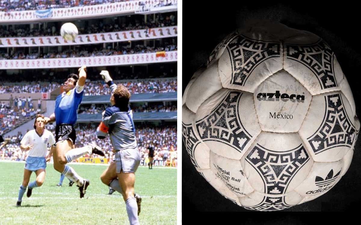 Subastaron el balón de la ‘Mano de Dios’ de Maradona por más de dos millones de dólares | Video