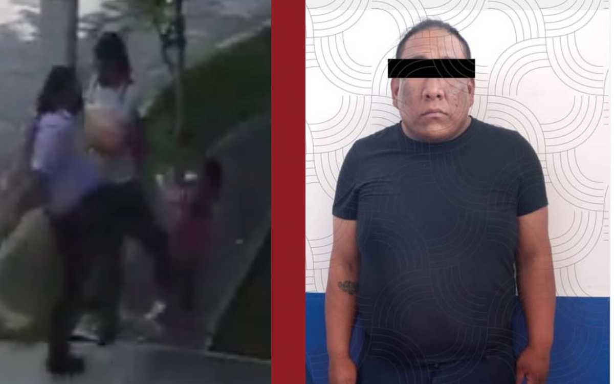 Sujeto golpea a niña en Cuernavaca; ya fue detenido