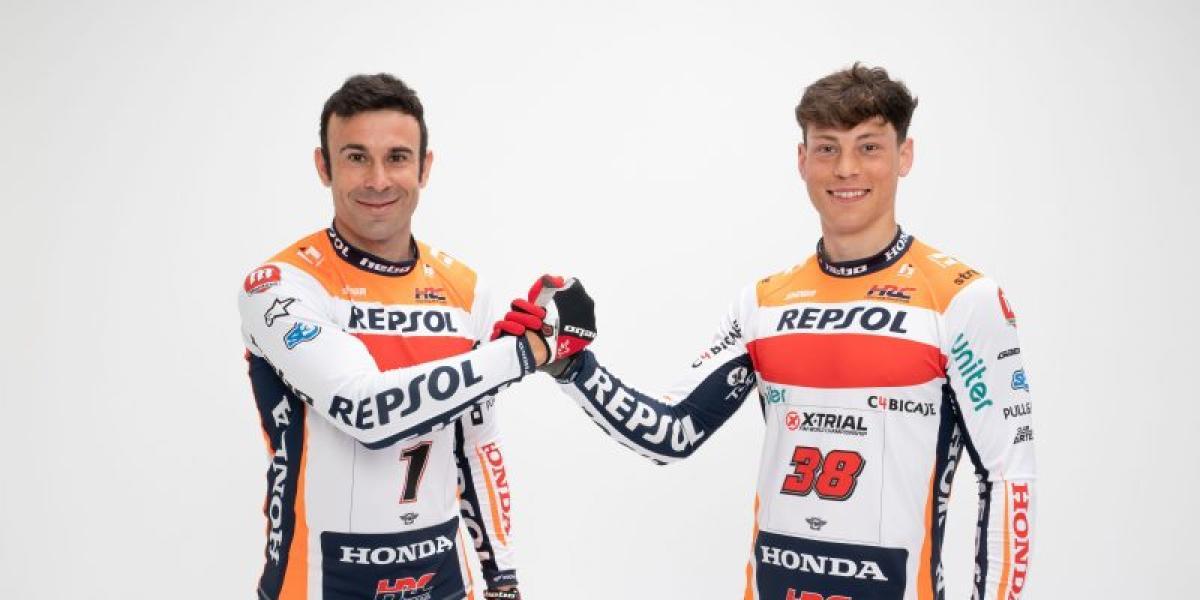Toni Bou y Gabriel Marcelli serán los pilotos 2023 de Repsol Honda