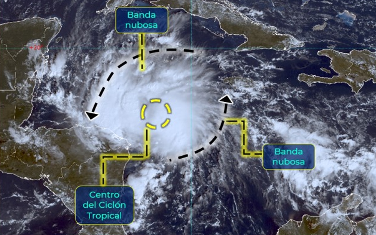 Tormenta tropical ‘Lisa’ se dirige a Quintana Roo | conoce su trayectoria
