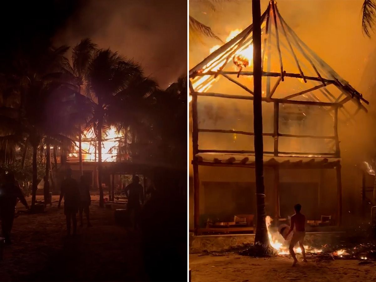 Un incendio alerta a los habitantes de Holbox, una isla turística de Quintana Roo sin estación de bomberos