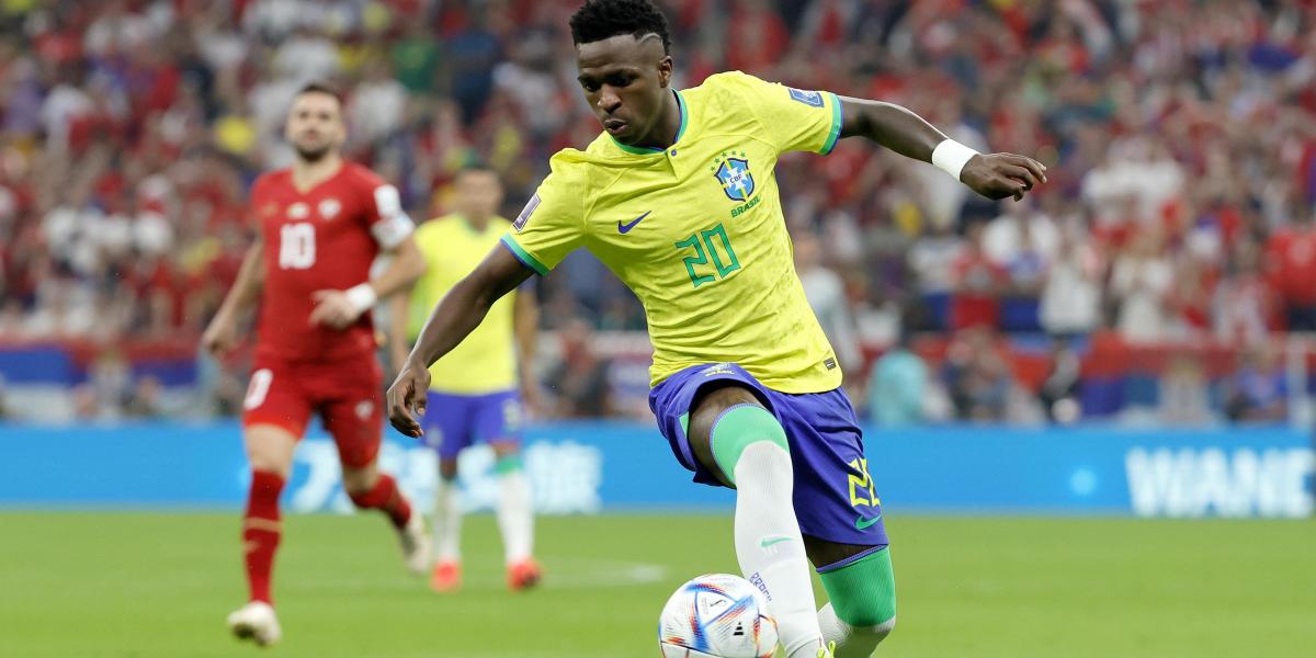 Vinicius: "Mi debut en un Mundial ha sido buenísimo"