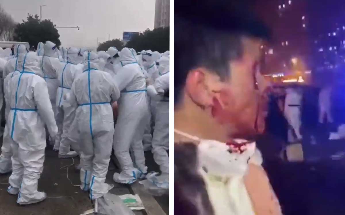 Violentas protestas en la mayor fábrica de Apple en China