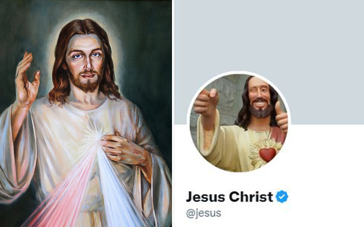 ¡Ave María Purísima! Twitter verifica cuenta de Jesucristo y usuarios reaccionan