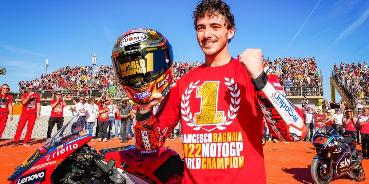 ¡Bagnaia no falló en Cheste y es el nuevo rey de MotoGP!