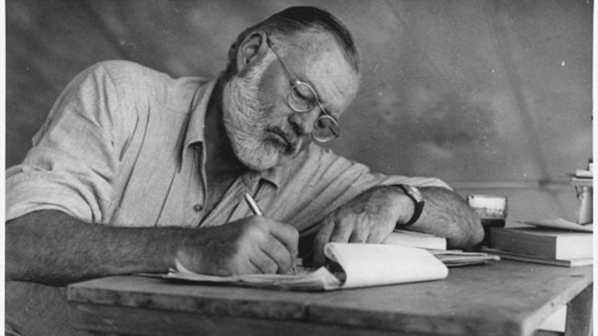 10 frases para reflexionar de Ernest Hemingway