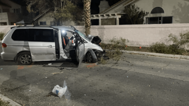 Dos niños sin cinturón de seguridad mueren en accidente por presunto DUI en North Las Vegas