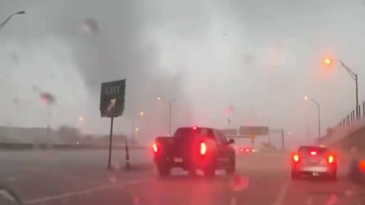 Confirman 5 tornados en el norte de Texas