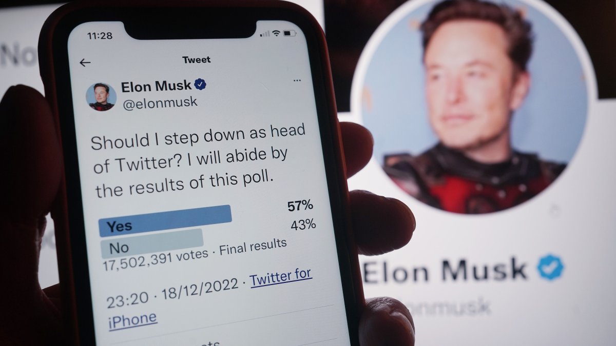 Musk dice que dimitirá como CEO de Twitter cuando encuentre a alguien que lo sustituya