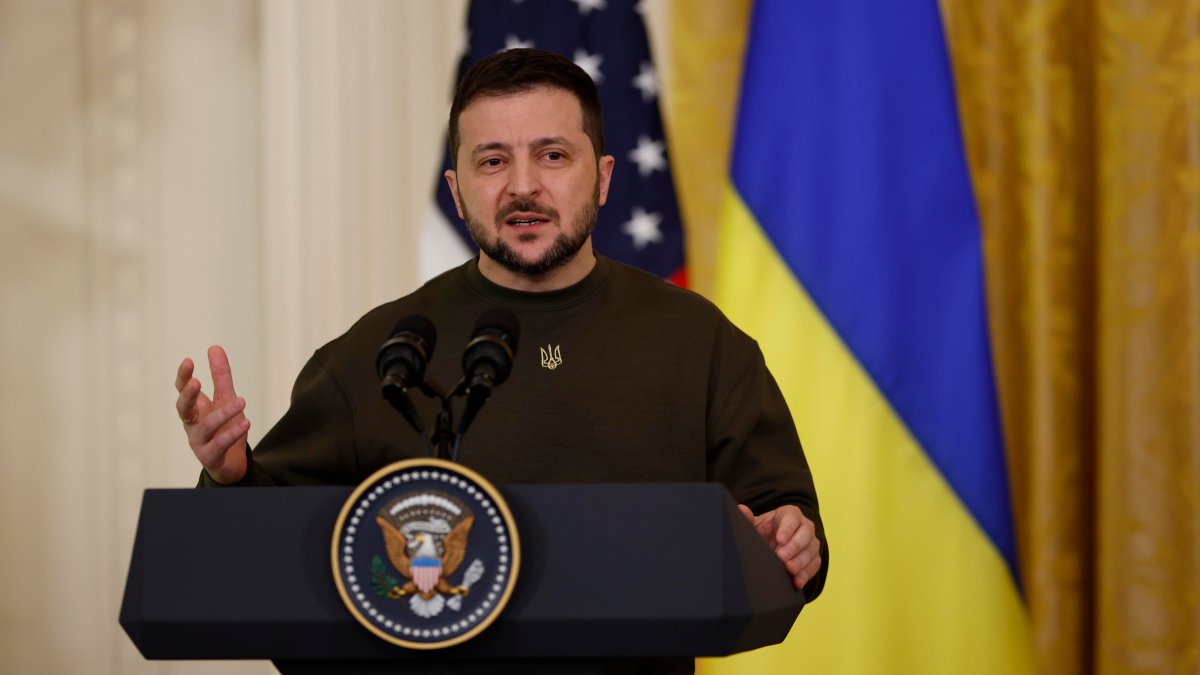 Zelenskyy visita el Congreso de EEUU en busca de apoyo para Ucrania en la guerra contra Rusia