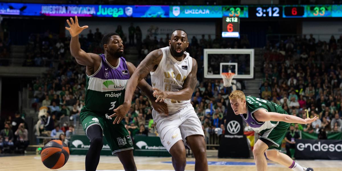 82-66: El Unicaja vuela hacia la Copa a costa del UCAM Murcia