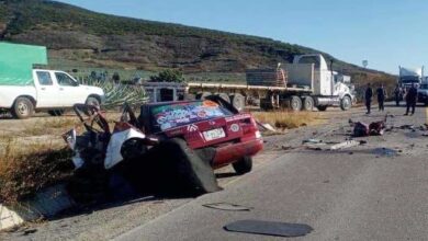 Accidente en Oaxaca deja 4 muertos y 5 heridos
