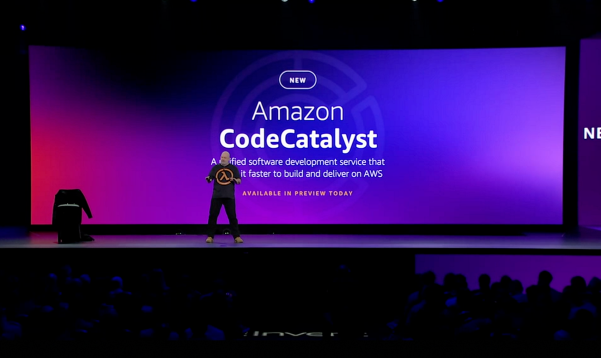 Amazon CodeCatalyst proporciona planos para el desarrollo de aplicaciones colaborativas