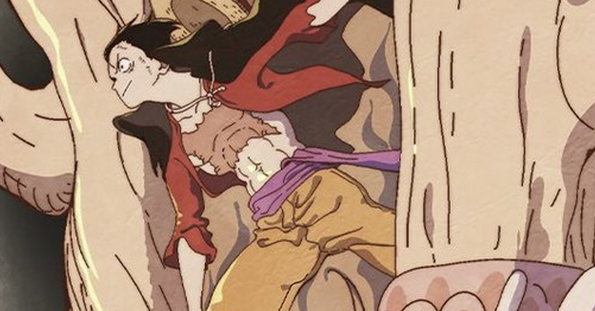 Animador de One Piece entinta el póster más épico de Luffy hasta la fecha