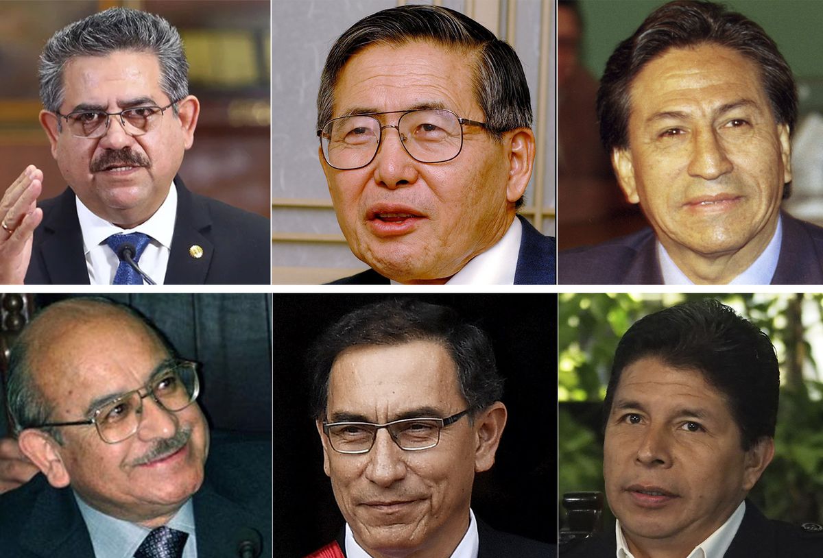 Así acabaron los últimos 10 presidentes de Perú