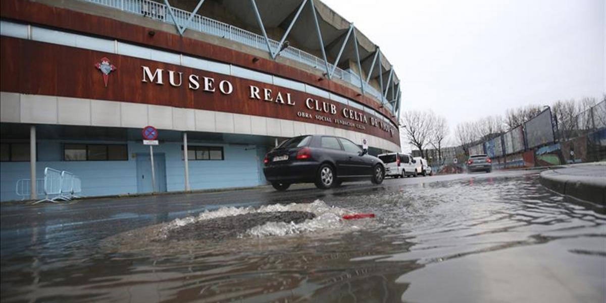 Balaídos sufre inundaciones a cinco días del Celta-Sevilla
