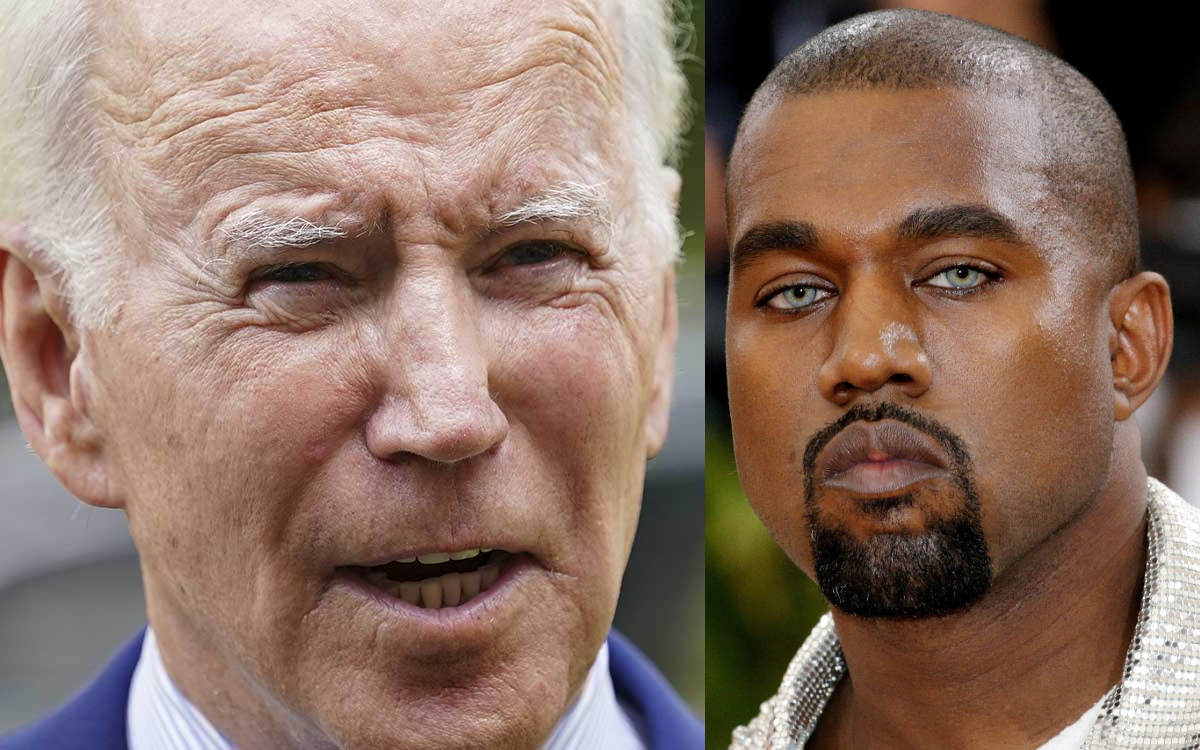 Biden condena antisemitismo tras elogios de Kanye West a Hitler