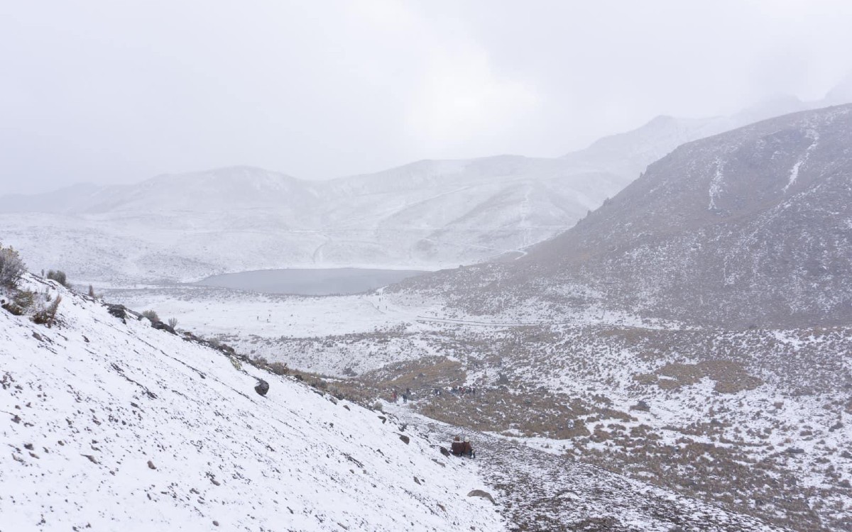 Caen primeras nevadas en el Nevado de Toluca y el Ajusco | Galería