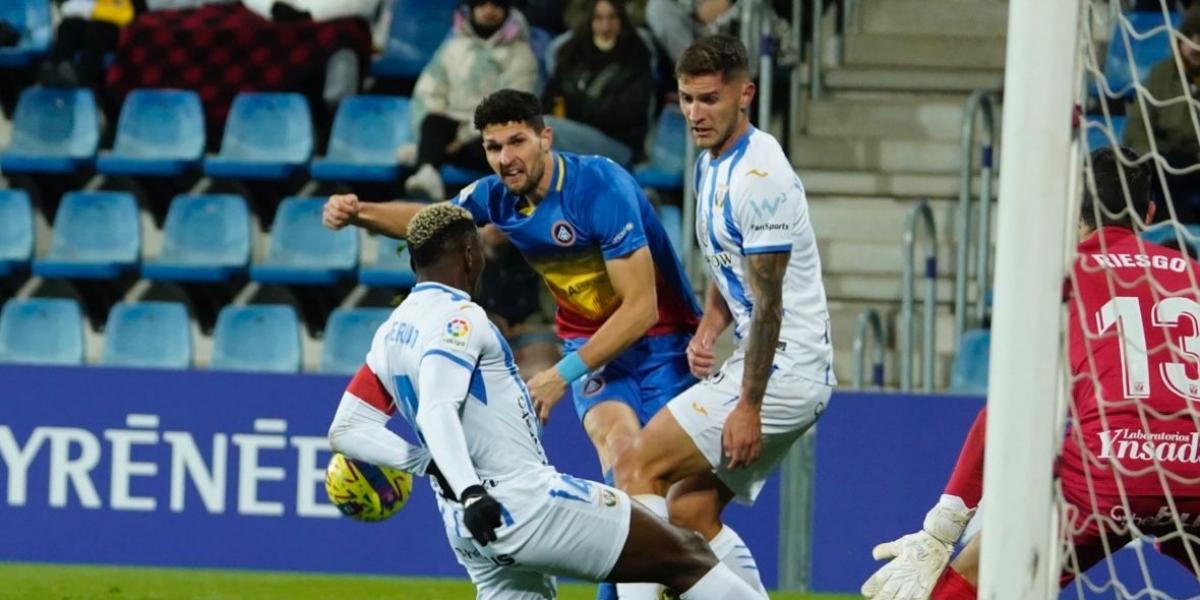 Cissé también frena a un Andorra que sigue con su mala racha