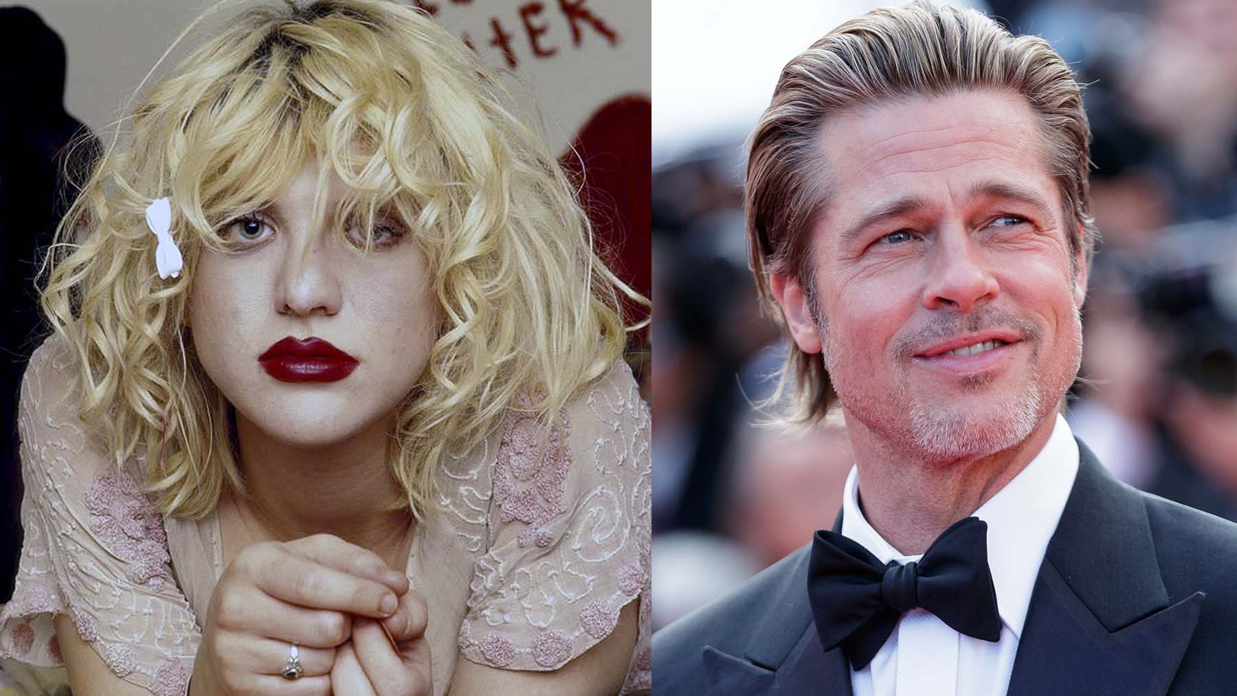 Courtney Love asegura que Brad Pitt la echó de ‘El club de la lucha’, tras bloquear su biopic de Kurt Cobain