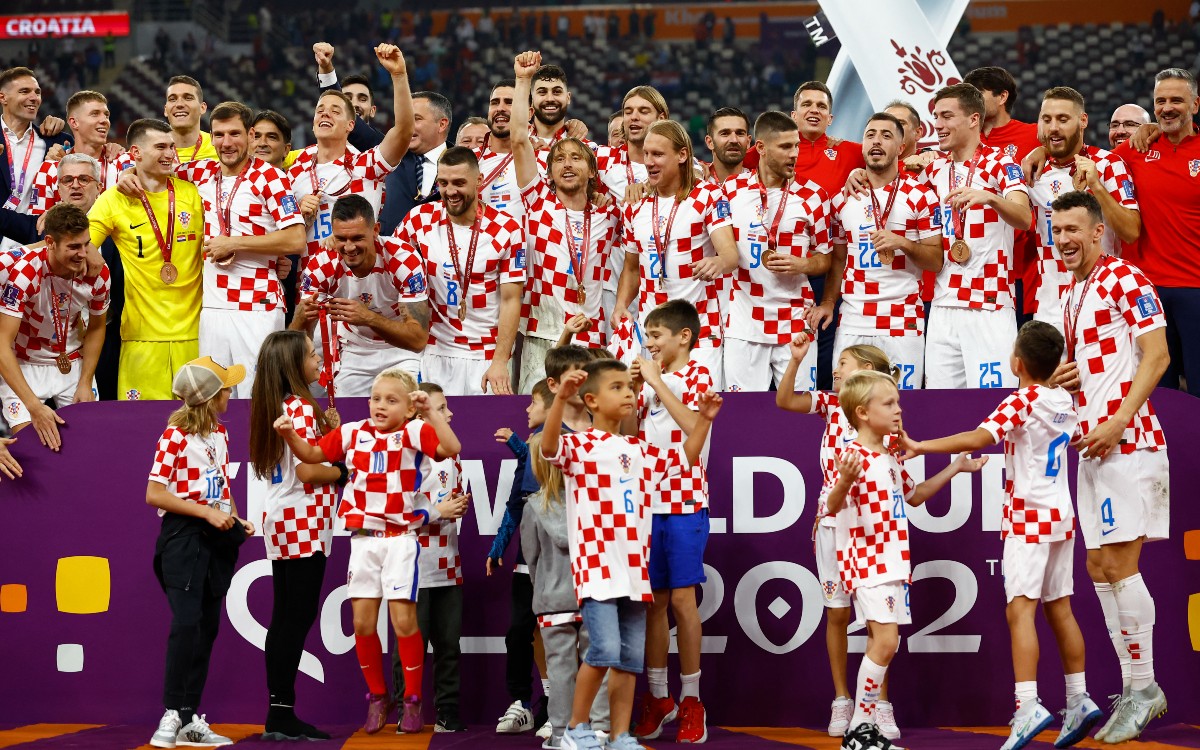 Croacia hará una inversión millonaria en el futbol, tras alcanzar el tercer lugar en Qatar 2022