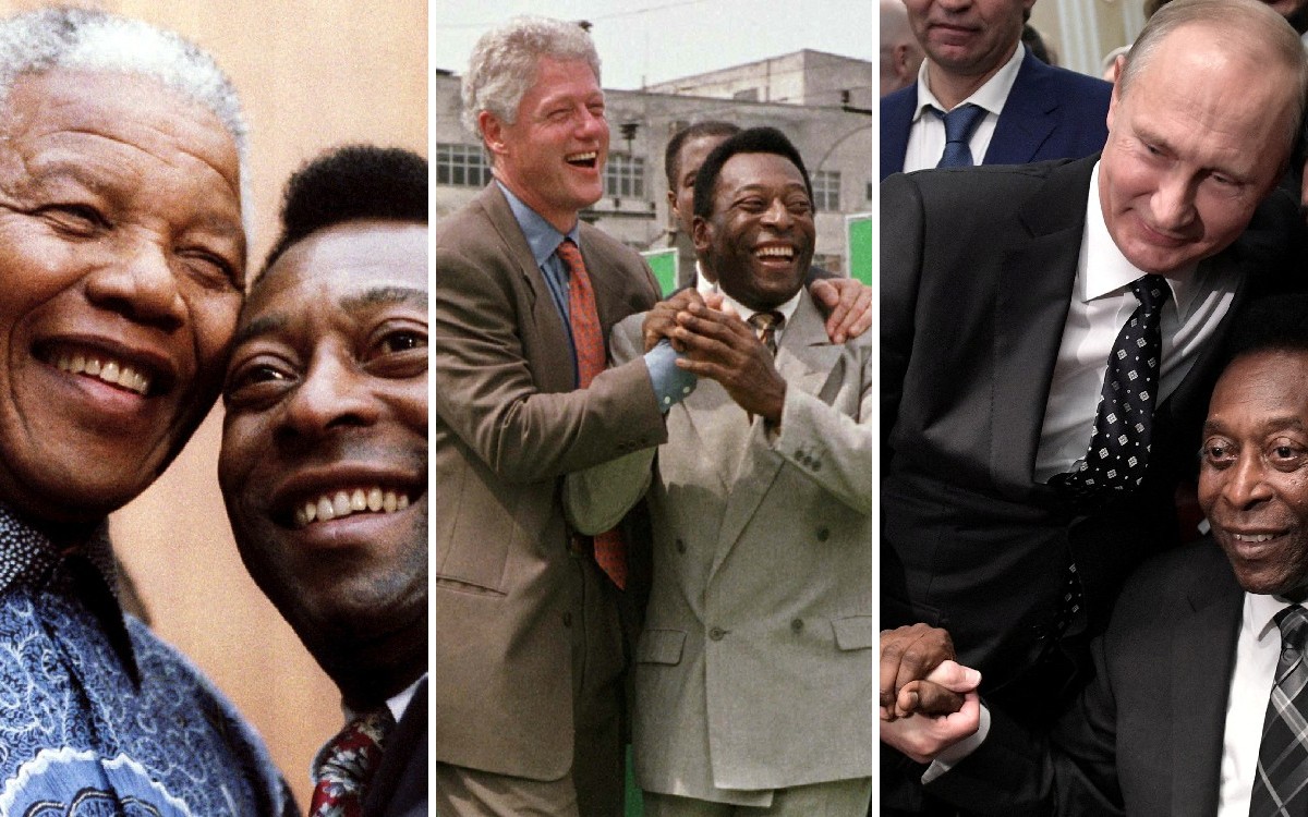 Desde Putin hasta Mandela fueron testigos de la leyenda de Pelé