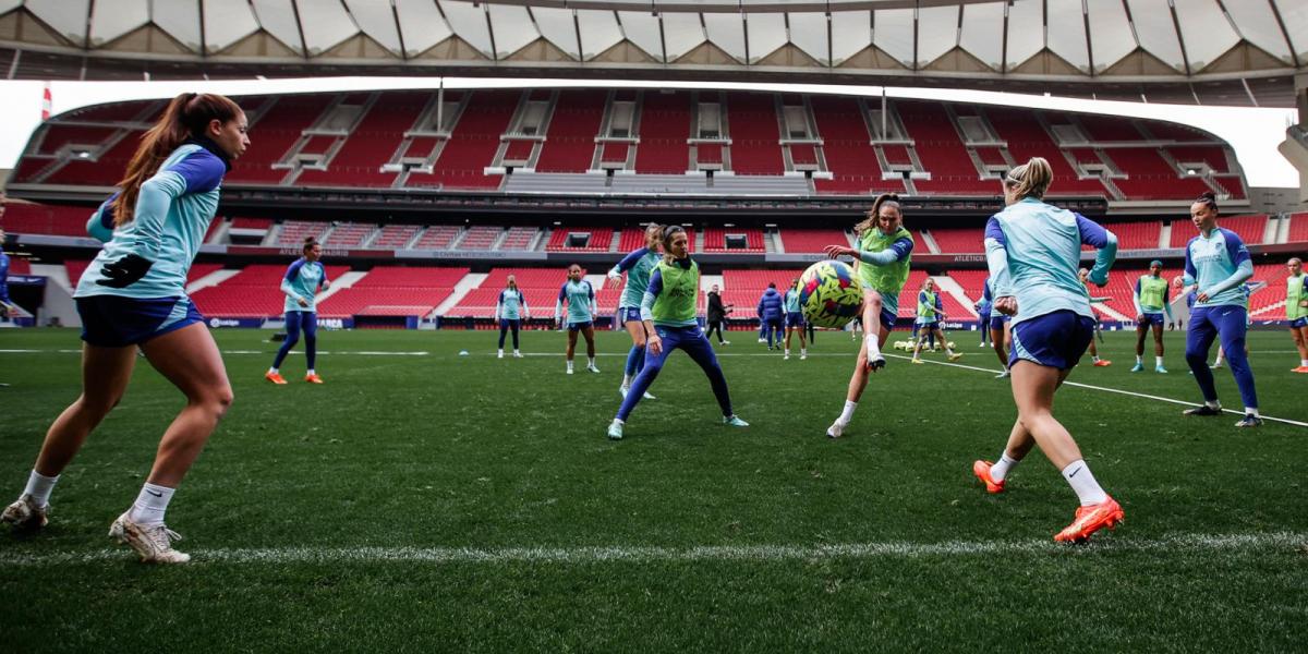 El Atlético Femenino abrirá su entreno al público el próximo 4 de enero