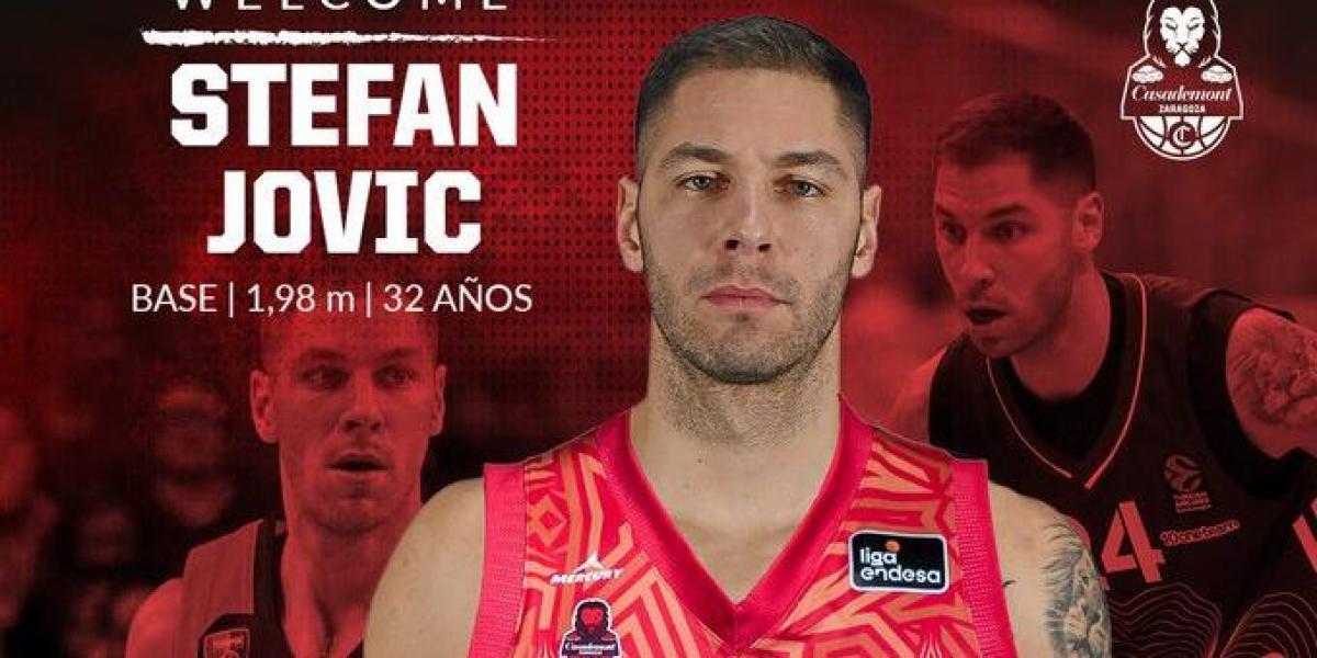 El Casademont Zaragoza ficha al base Stefan Jovic