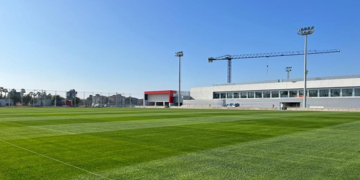 El Sevilla está de estreno en la ciudad deportiva
