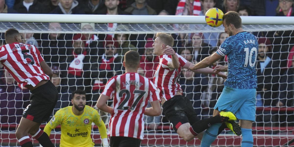 El Tottenham no completa la remontada ante el Brentford