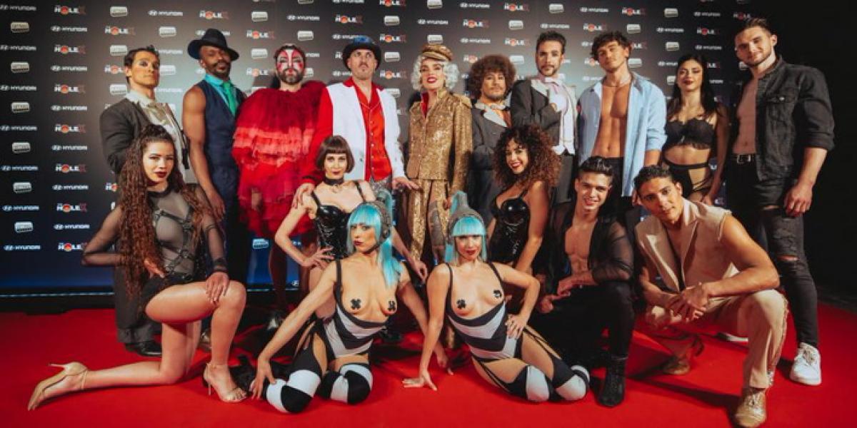 El cabaret 'The Hole X' reúne a famosos en su estreno en Barcelona