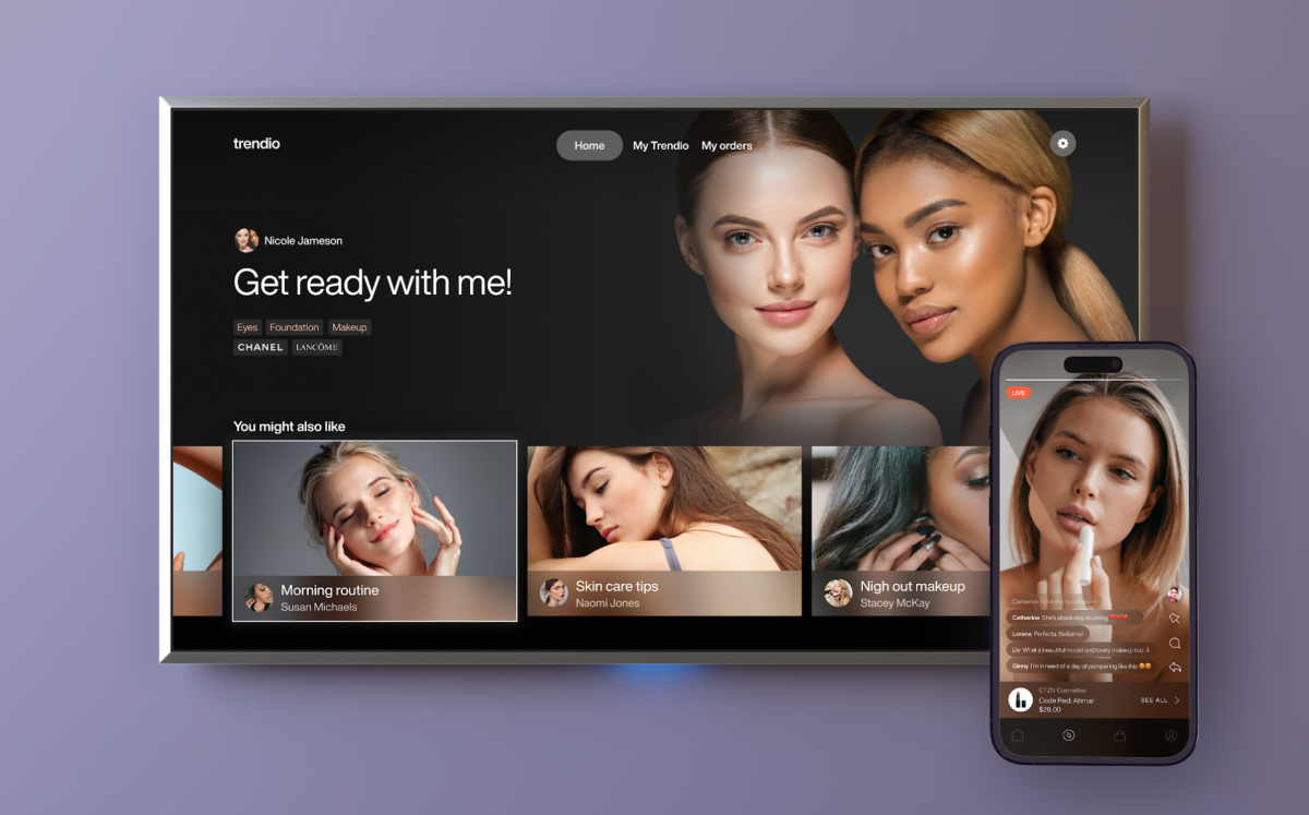 El exejecutivo de Prime Video lanza Trendio, una aplicación de compra de videos que tiene como objetivo reimaginar el comercio electrónico de belleza