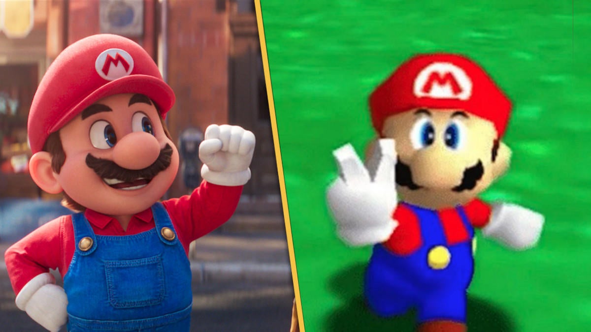 El tráiler de la película Super Mario obtiene una increíble reinvención de N64