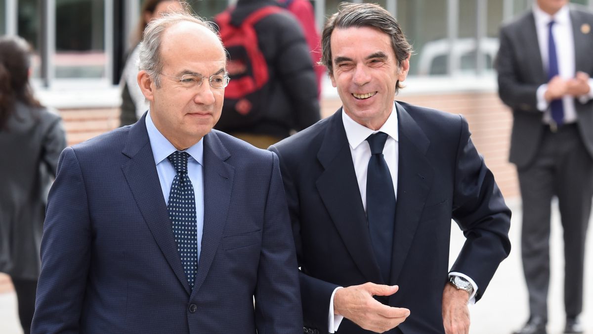 España concede un permiso de residencia a Felipe Calderón gracias a José María Aznar