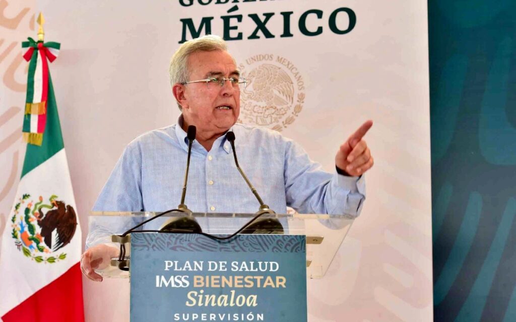 Gobernador de Sinaloa, Rubén Rocha, da positivo de Covid-19