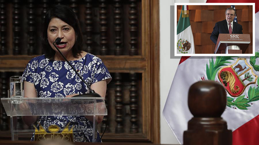Gobierno peruano expulsa al embajador mexicano y da salvoconducto a la familia de Castillo