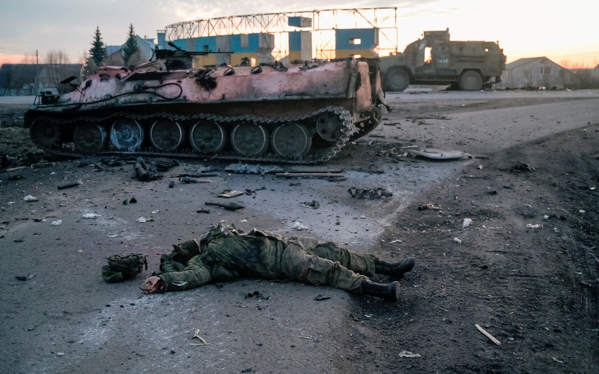 Han muerto más de 100 mil soldados rusos en la guerra, según Ucrania
