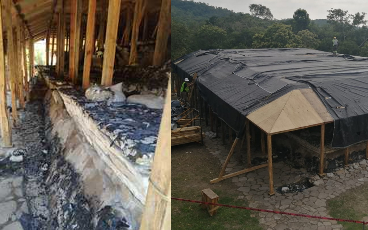 Incendio en zona arqueológica El Tajín deja daños 'reversibles': INAH