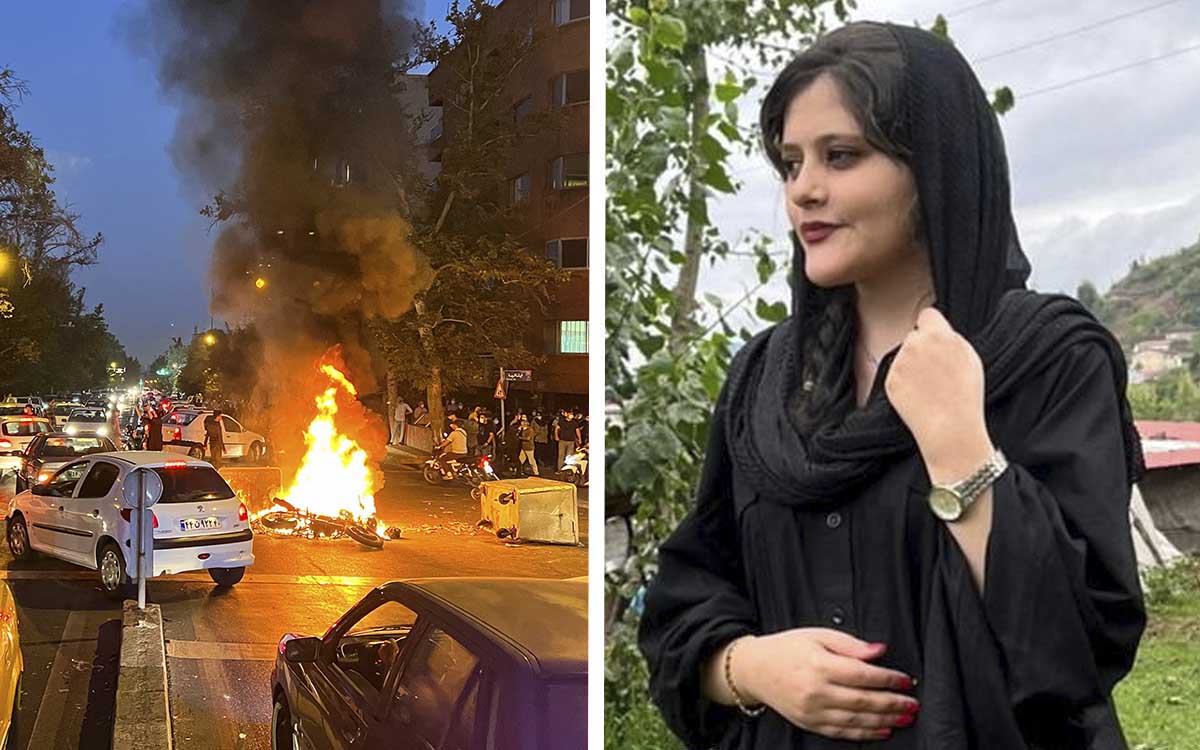 Irán disuelve la 'Policía de la moral' tras protestas por muerte de Mahsa Amini